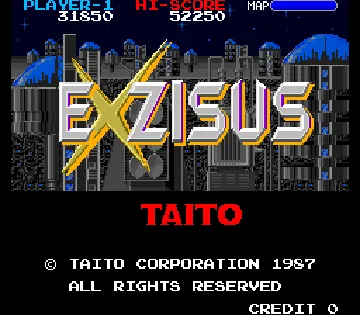 Exzisus (Japan) screen shot title